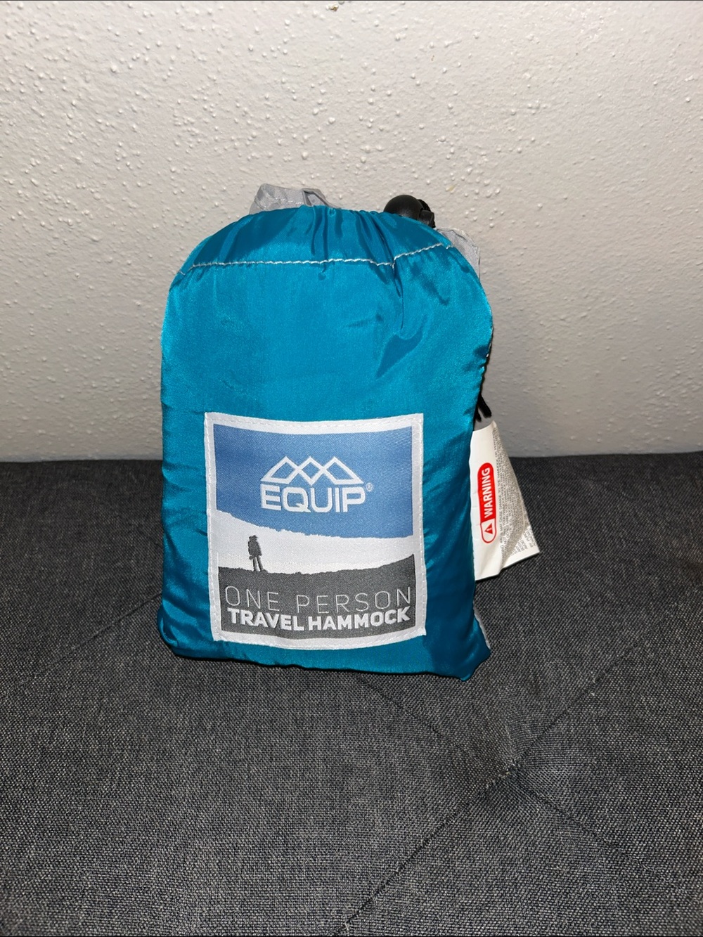 Equipe Teal Packable One-Person Travel Hammock